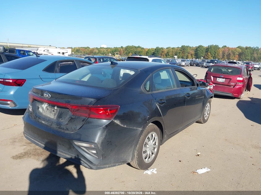 Vin: 3kpf24ad7me319731, lot: 46893058, kia forte fe 20214