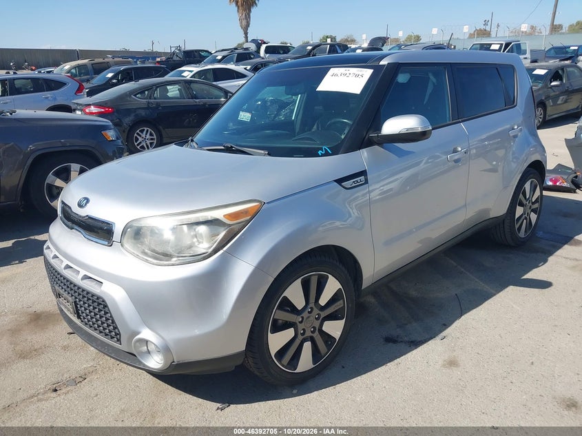 Vin: kndjx3a53f7798134, lot: 46893063, kia soul ! 20152