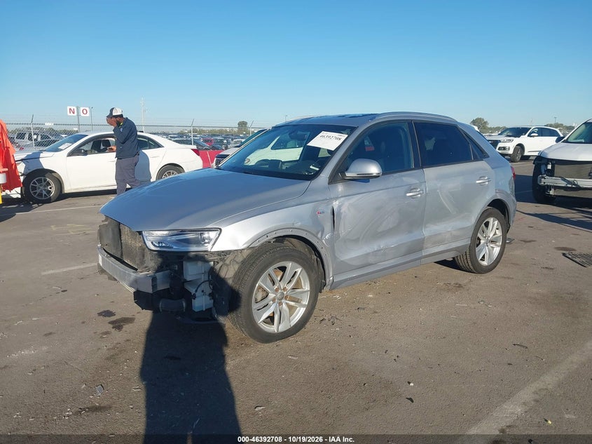 Vin: wa1bccfs0jr018578, lot: 46893066, audi q3 2.0t premium/2.0t sport premium 20182