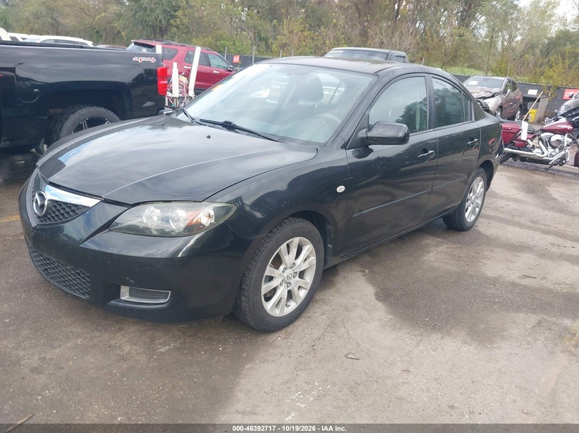 2008 Mazda Mazda3 I, Удар ззаду, IAAI, VIN JM1BK32F481808671 — фото 2