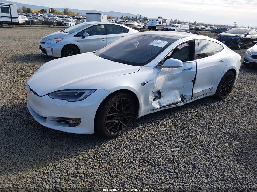 2021 Tesla Model S Long Range Dual Motor All-Wheel Drive/Long Range Plus Dual Motor All-Wheel Drive, Лівий бік, IAAI, VIN 5YJSA1E20MF425957 — фото 2