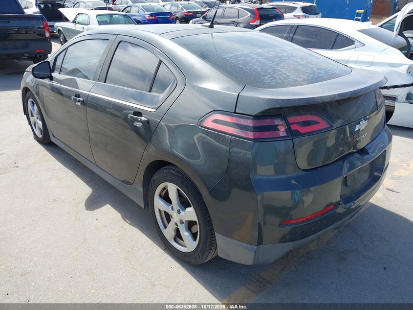 Vin: 1g1ra6e45eu169247, lot: 46893166, chevrolet volt 20143