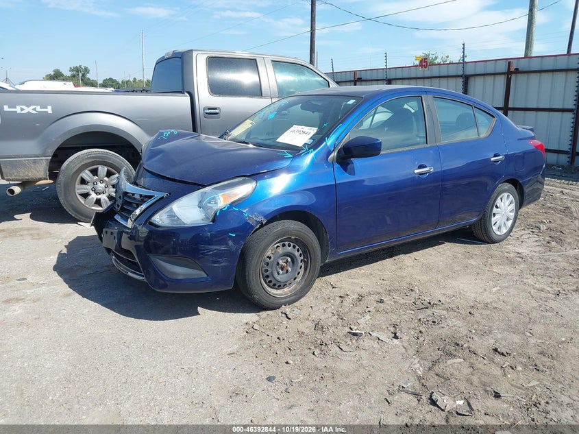 Vin: 3n1cn7ap0kl869337, lot: 46893202, nissan versa 1.6 sv 20192