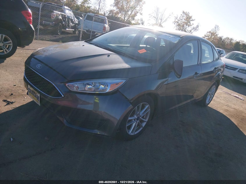 2016 Ford Focus Se, Front End, IAAI, VIN 1FADP3F20GL217666 — photo 2