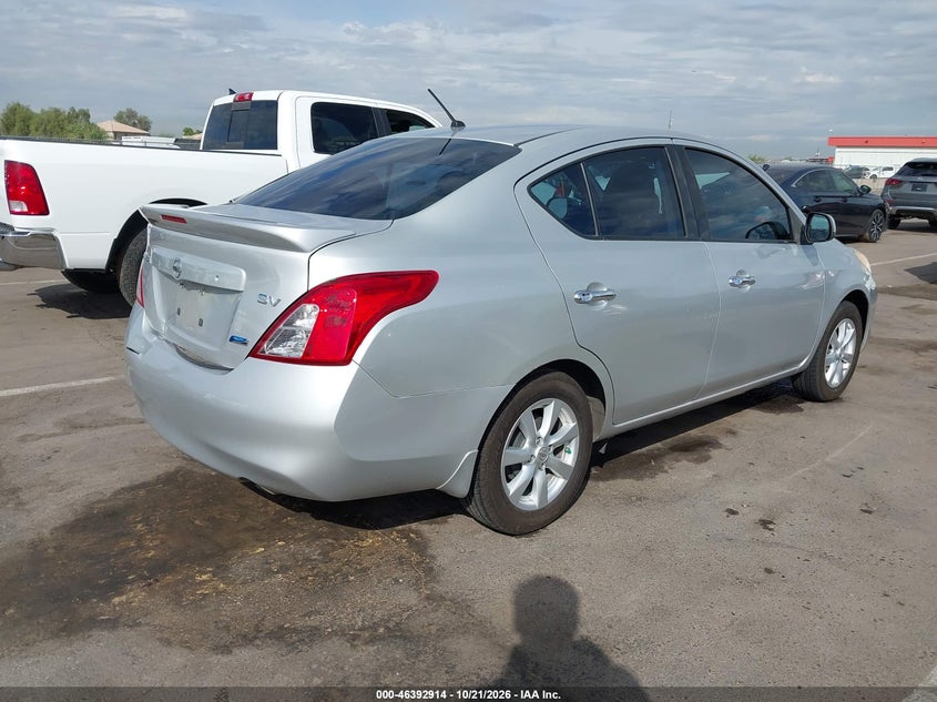 Vin: 3n1cn7ap4el853937, lot: 46893272, nissan versa 1.6 sv 20144