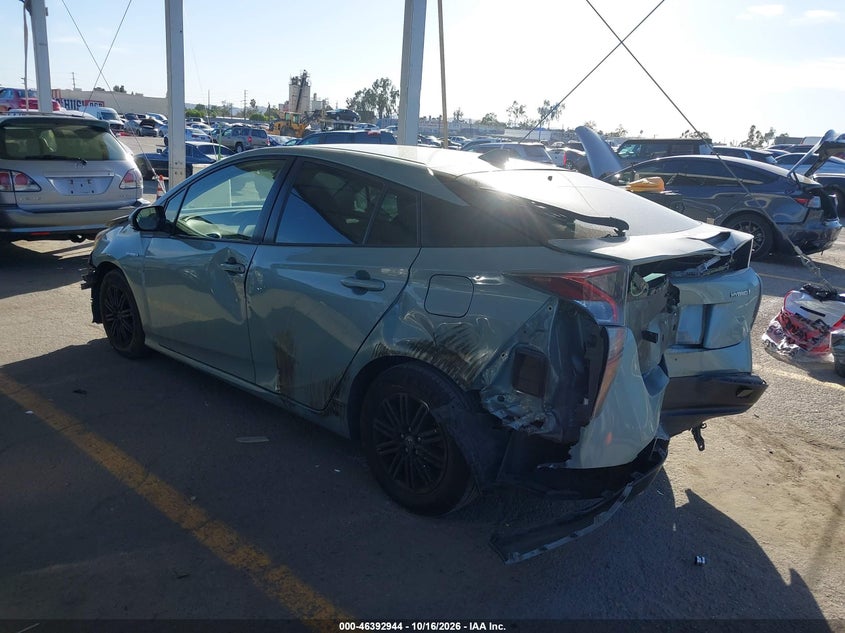 Vin: jtdkbrfu9h3036524, lot: 46893302, toyota prius two 20173
