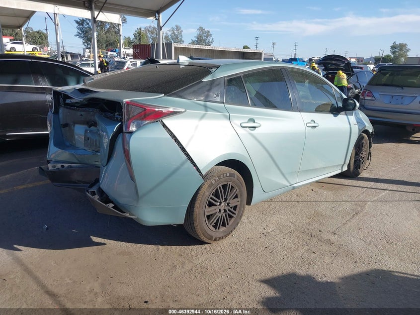 Vin: jtdkbrfu9h3036524, lot: 46893302, toyota prius two 20174