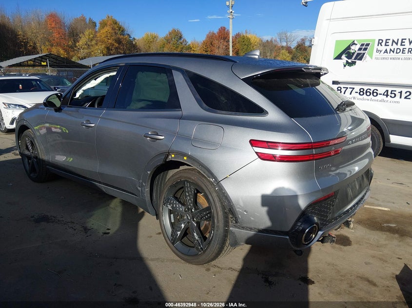 Vin: kmumadtb6pu134160, lot: 46893306, genesis gv70 2.5t awd 20233