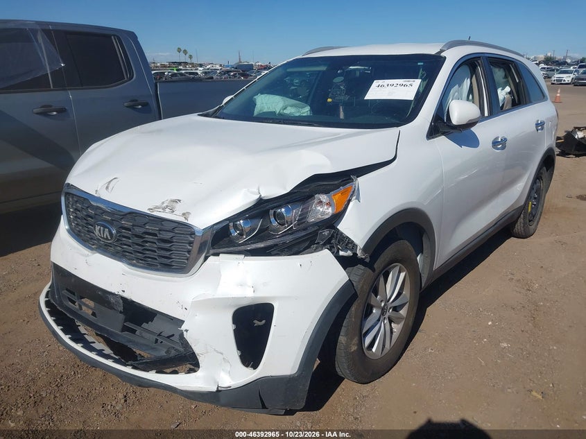 2020 Kia Sorento 2.4L Lx, Unknown, IAAI, VIN 5XYPG4A33LG658274 — photo 2