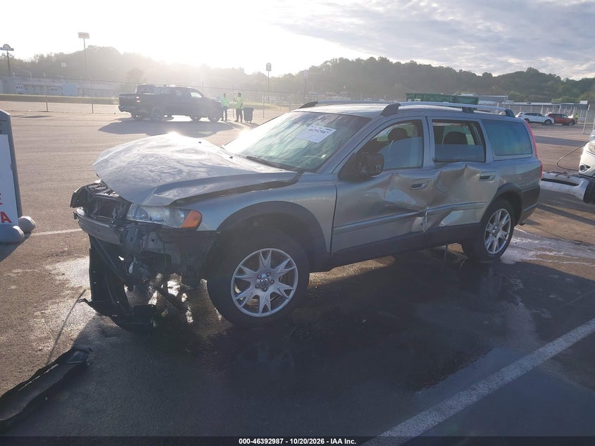 2007 Volvo Xc70 2.5T, Удар сзади, IAAI, VIN YV4SZ592771284518 — фото 2