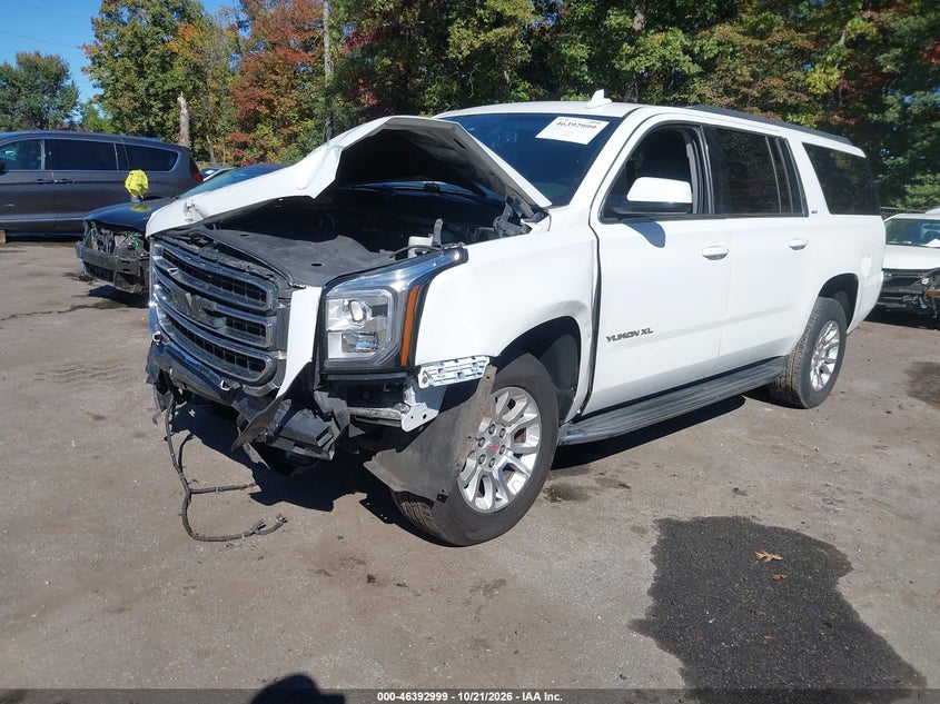 2017 GMC Yukon Xl Slt, Удар спереди, IAAI, VIN 1GKS2GKC0HR195080 — фото 2