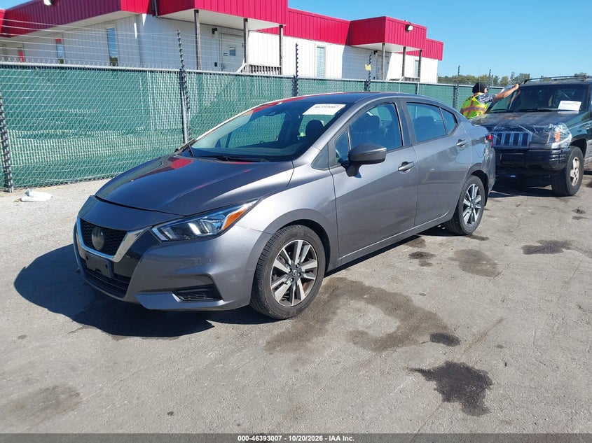 Vin: 3n1cn8ev4ml923188, lot: 46893365, nissan versa sv xtronic cvt 20212