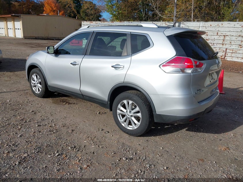 Vin: knmat2mv3fp544392, lot: 46893368, nissan rogue sv 20153