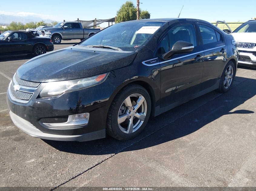 Vin: 1g1rd6e46cu105352, lot: 46893378, chevrolet volt 20122