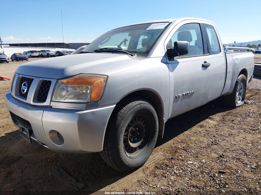 2008 Nissan Titan Xe, Изъятое, IAAI, VIN 1N6BA06A28N316551 — фото 2