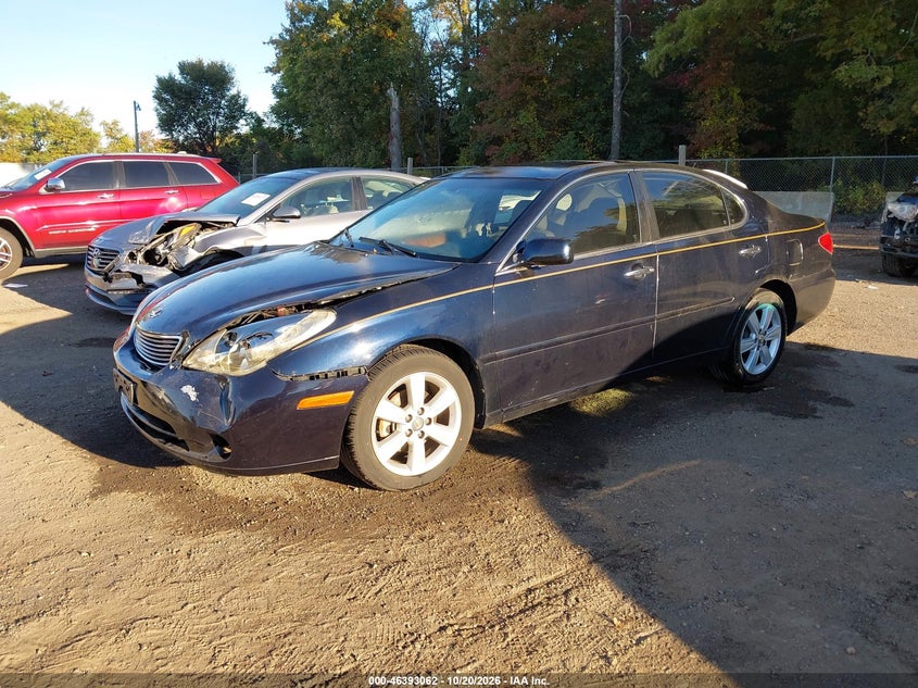 2005 Lexus Es 330, Front End, IAAI, VIN JTHBA30G155140734 — photo 2