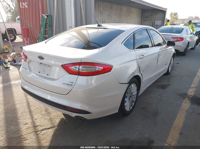 Vin: 3fa6p0lu9gr282756, lot: 46893452, ford fusion hybrid se 20164