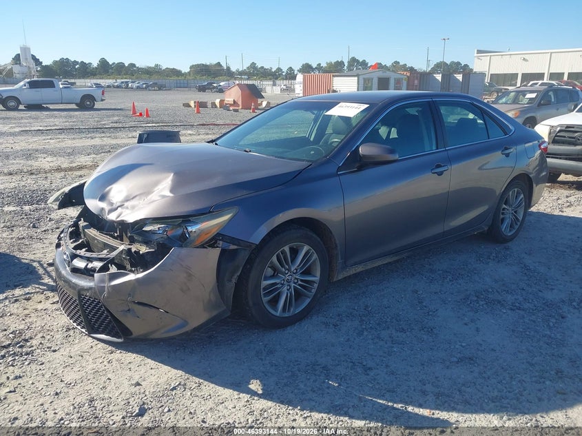 2015 Toyota Camry Se, Front End, IAAI, VIN 4T1BF1FK2FU480853 — photo 2
