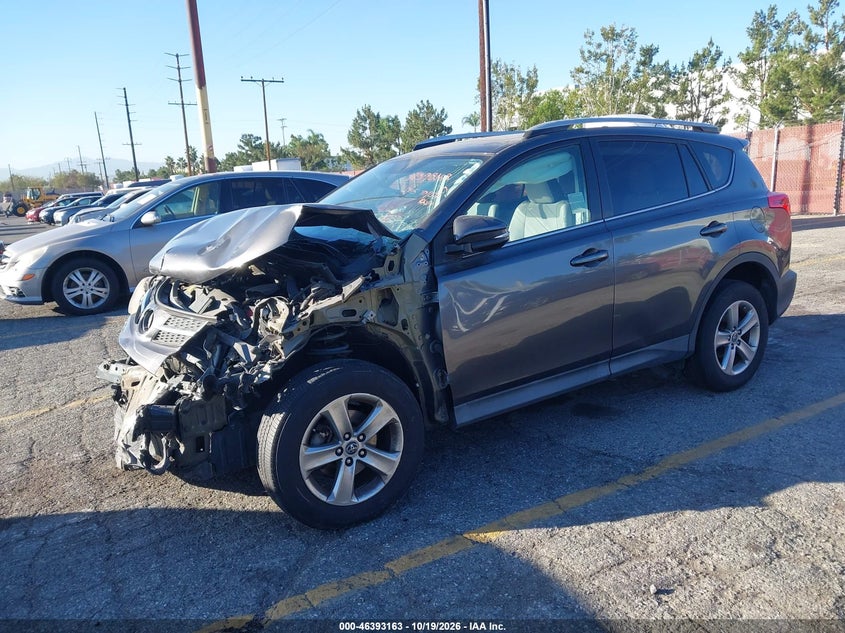Vin: 2t3wfrev7fw148202, lot: 46893521, toyota rav4 xle 20152