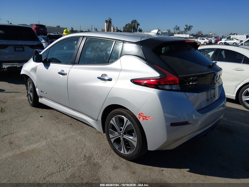 Vin: 1n4az1cp0jc308798, lot: 46893542, nissan leaf sv 20183