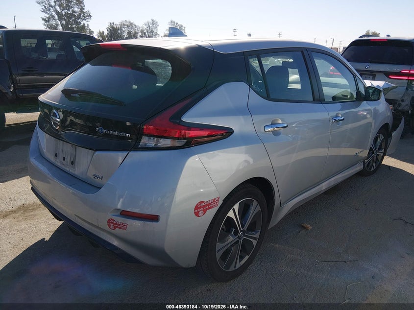 Vin: 1n4az1cp0jc308798, lot: 46893542, nissan leaf sv 20184
