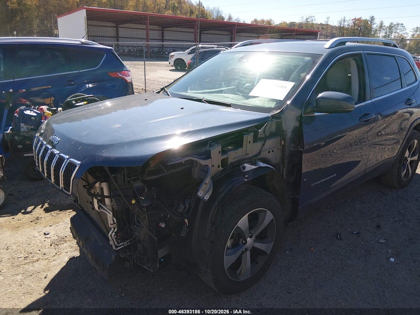 Vin: 1c4pjmdn4md142083, lot: 46893544, jeep cherokee limited 4x4 20212