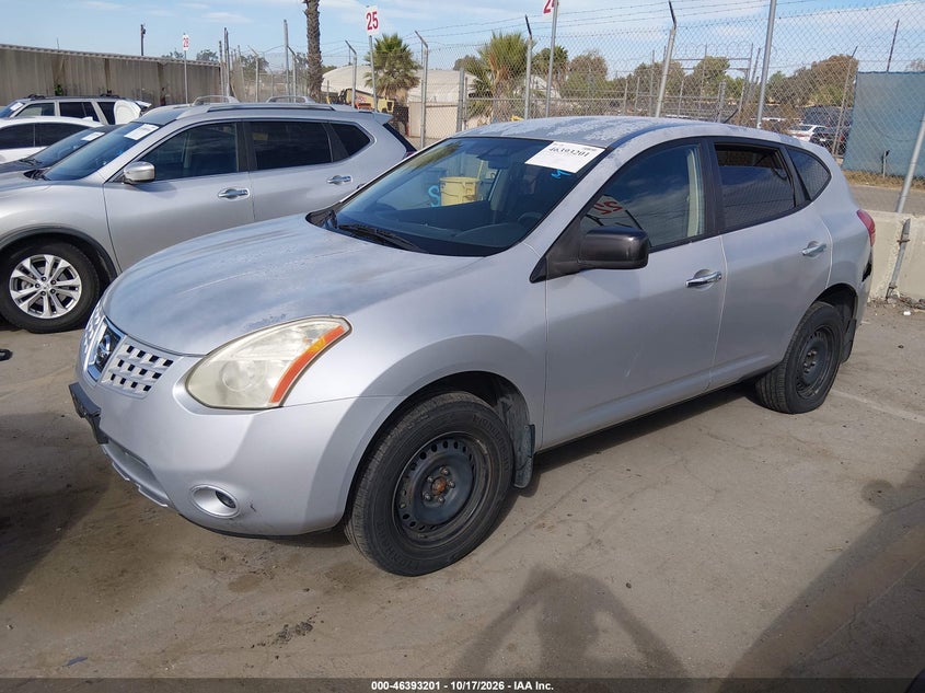 Vin: jn8as5mt9aw025448, lot: 46893559, nissan rogue s 20102