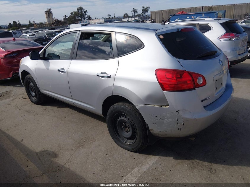 Vin: jn8as5mt9aw025448, lot: 46893559, nissan rogue s 20103