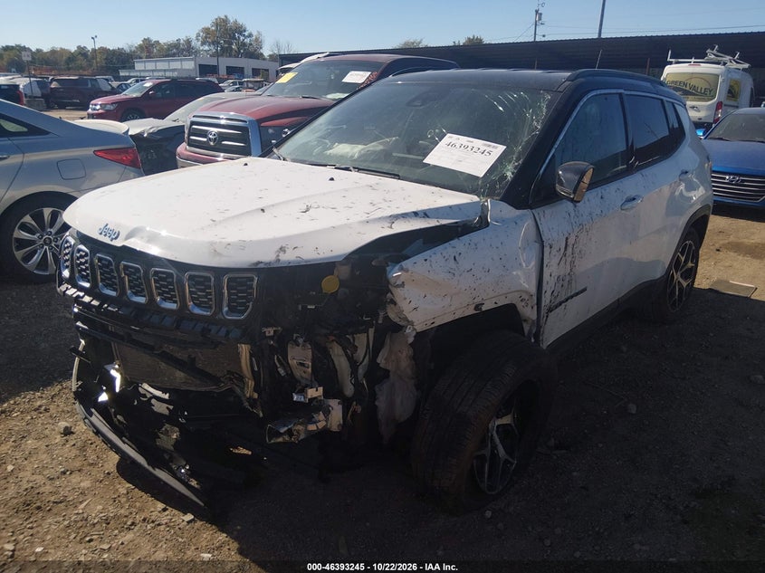 Vin: 3c4njdcnxrt122902, lot: 46893603, jeep compass limited 4x4 20242