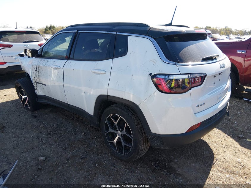 Vin: 3c4njdcnxrt122902, lot: 46893603, jeep compass limited 4x4 20243