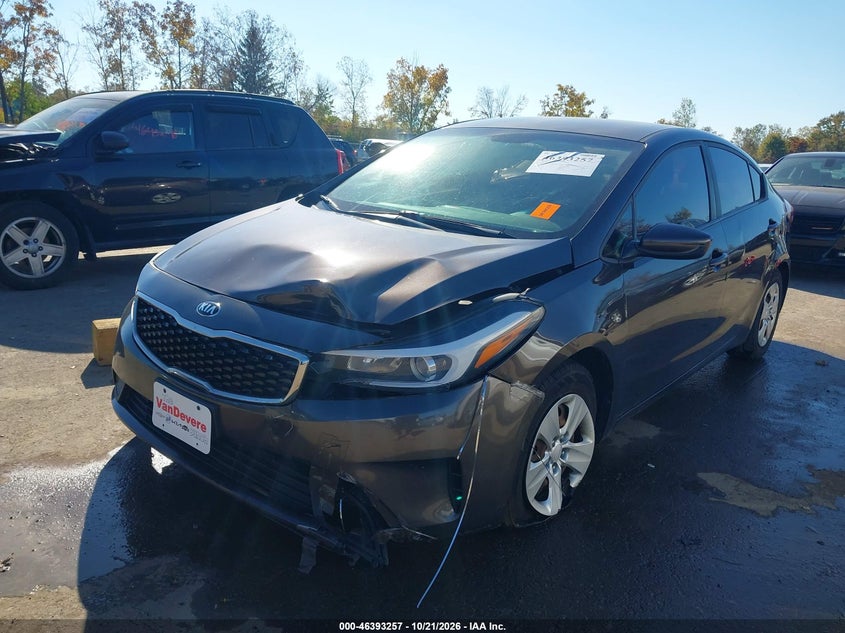 2018 Kia Forte Lx, Front End, IAAI, VIN 3KPFL4A7XJE179161 — photo 2