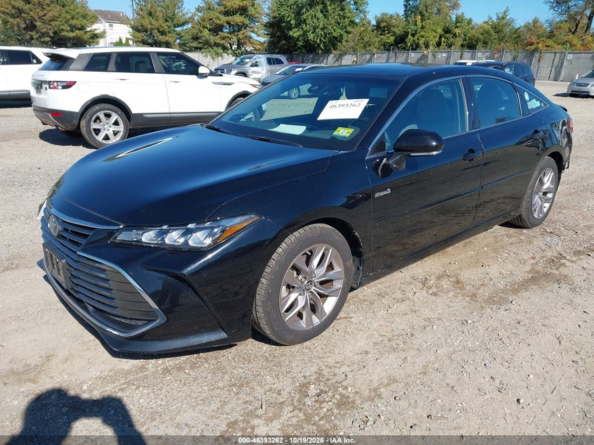 2019 Toyota Avalon Hybrid Xle, Удар сзади, IAAI, VIN 4T1B21FB9KU003665 — фото 2