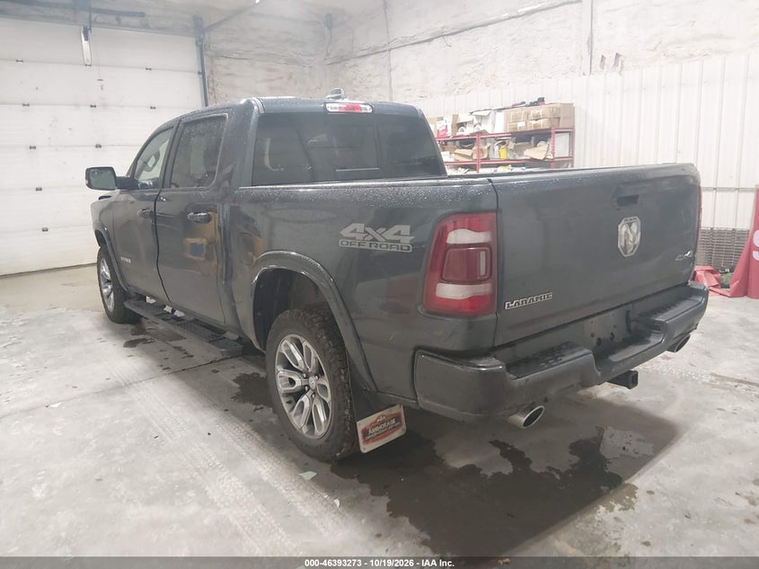 Vin: 1c6srfjt3ln282577, lot: 46893631, ram 1500 laramie  4x4 5'7 box 20203