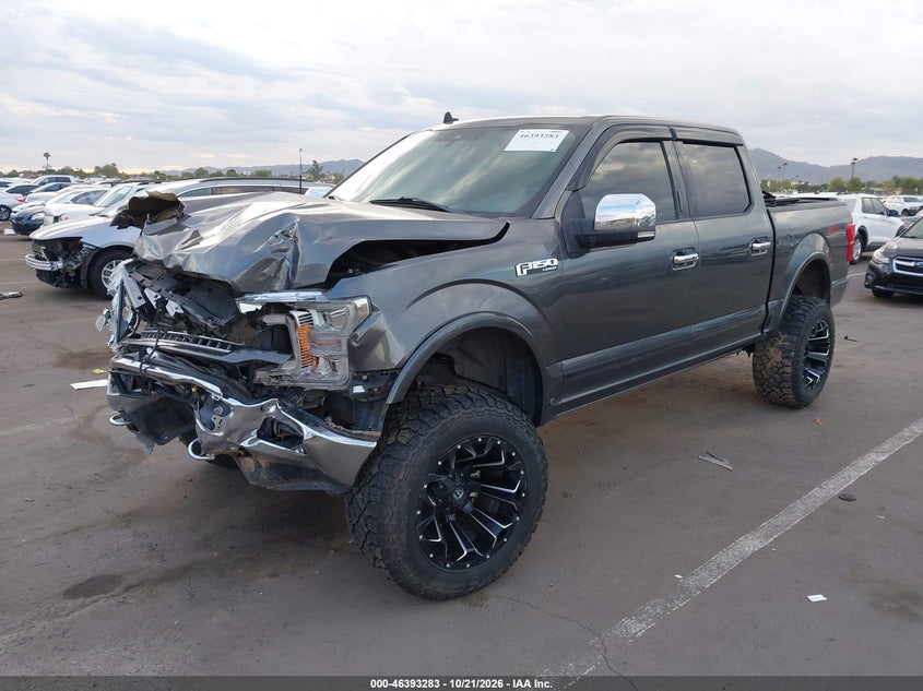 Vin: 1ftew1e52lfc61520, lot: 46893641, ford f-150 lariat 20202