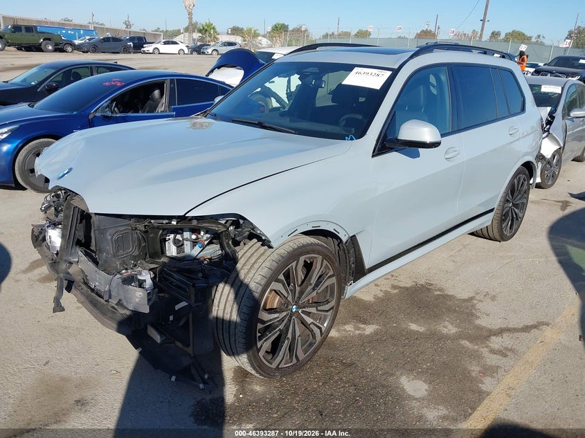 Vin: 5ux23em09r9t12557, lot: 46893645, bmw x7 xdrive40i 20242