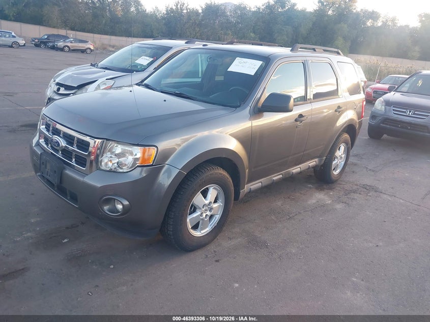 Vin: 1fmcu9d77akb09117, lot: 46893664, ford escape xlt 20102