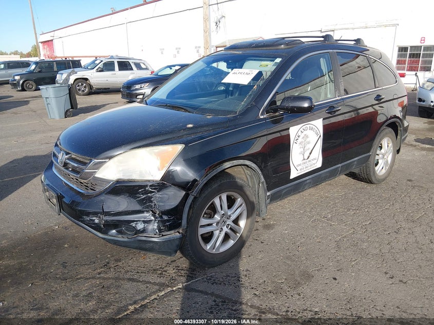 2011 Honda Cr-V Ex-L, Front End, IAAI, VIN 5J6RE4H75BL077959 — photo 2