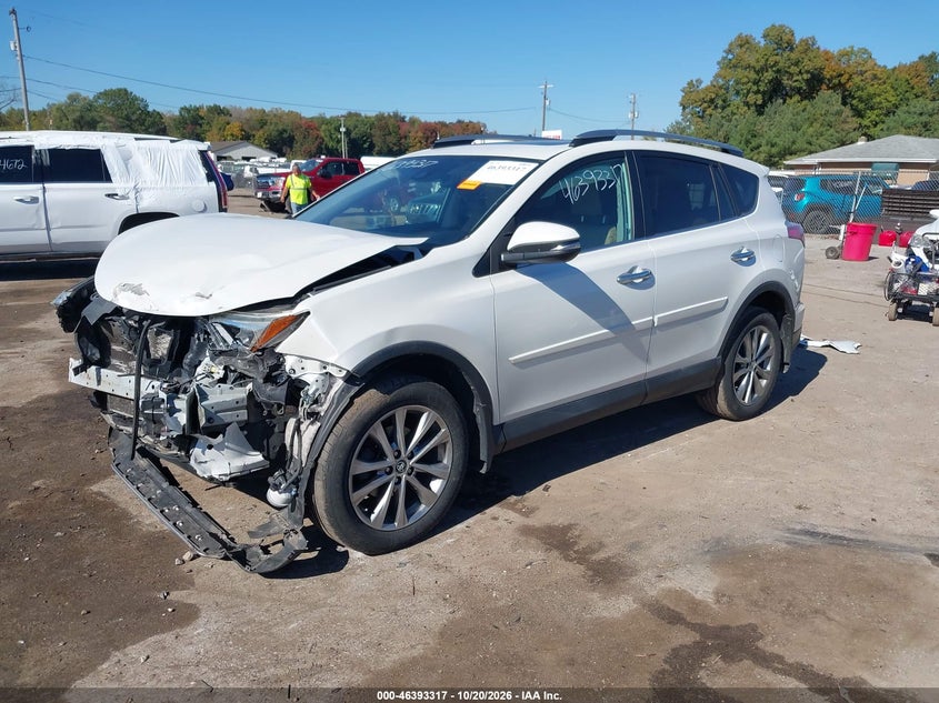 Vin: 2t3dfrev5hw586940, lot: 46893674, toyota rav4 limited 20172
