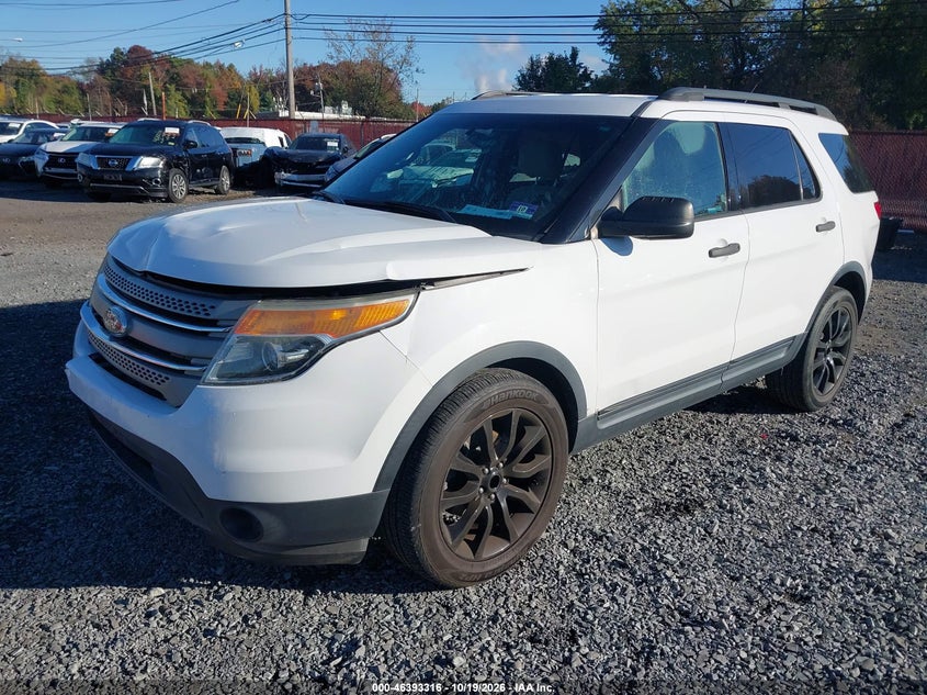 2014 Ford Explorer, Front End, IAAI, VIN 1FM5K8B88EGA47028 — photo 2