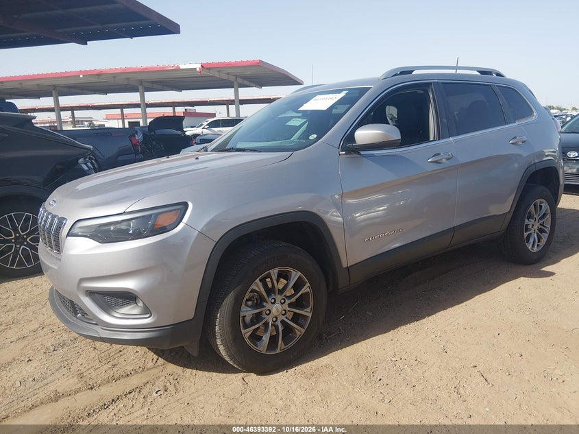 Vin: 1c4pjmlx6kd351681, lot: 46893750, jeep cherokee latitude plus 4x4 20192