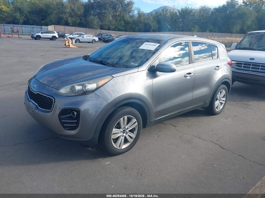 2017 Kia Sportage Lx, Normal Wear & Tear, IAAI, VIN KNDPMCAC8H7121035 — photo 2