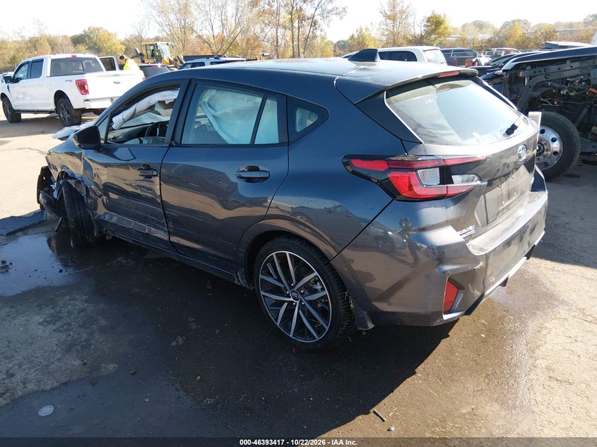 Vin: jf1guafc9s8267318, lot: 46893775, subaru impreza sport 5-door 20253