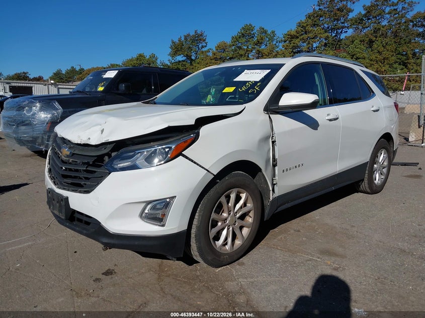 2019 Chevrolet Equinox Lt, Engine Damage, IAAI, VIN 3GNAXKEV0KS597525 — photo 2