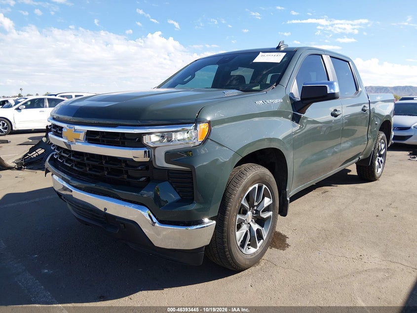 Vin: 1gcpace81sz214926, lot: 46893803, chevrolet silverado 1500 2wd  short bed lt 20252