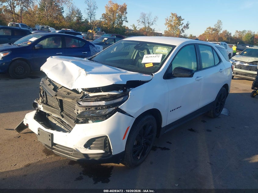 2024 Chevrolet Equinox Fwd Ls, Left Side, IAAI, VIN 3GNAXHEG2RL159419 — photo 2