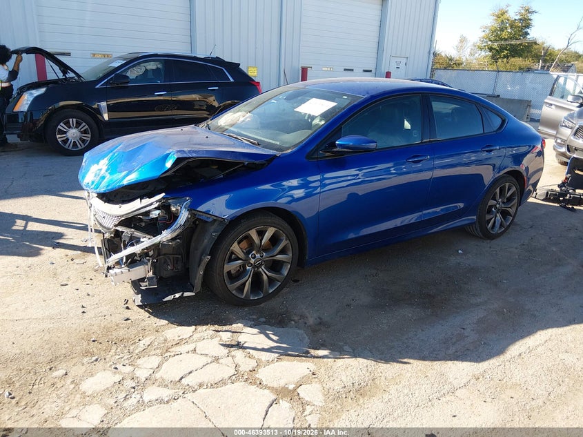 Vin: 1c3cccbb6fn647166, lot: 46893871, chrysler 200 s 20152