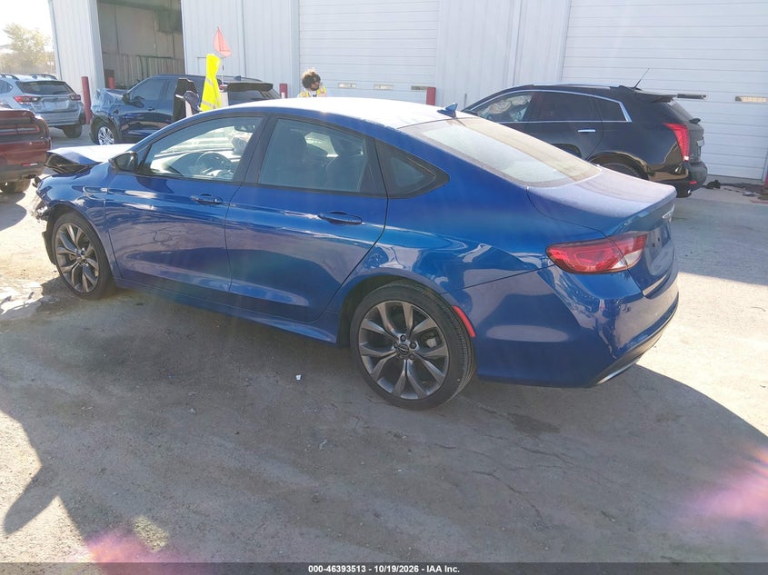 Vin: 1c3cccbb6fn647166, lot: 46893871, chrysler 200 s 20153