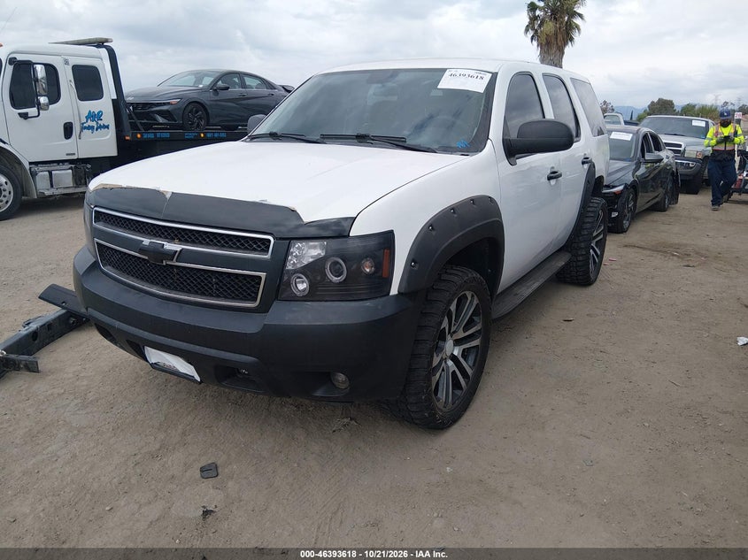 2014 Chevrolet Tahoe Commercial Fleet, Удар сзади, IAAI, VIN 1GNSK2E02ER179725 — фото 2