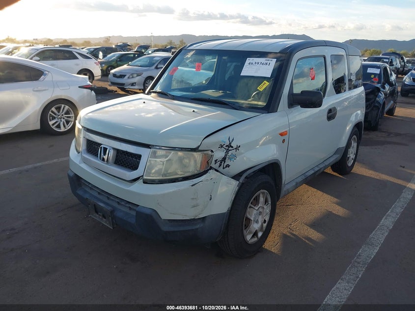 2010 Honda Element Lx, Front End, IAAI, VIN 5J6YH2H39AL000434 — photo 2
