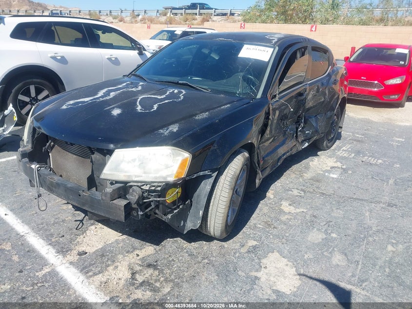 Vin: 1c3cdzab1dn638258, lot: 46894042, dodge avenger se 20132